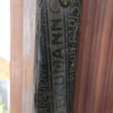 Authentic Baumann folding screen in curved wood - vintage sculptural model