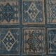 Vintage Turkish handmade rug 222x301 cm