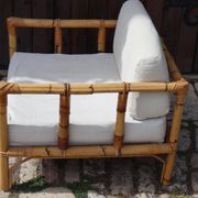 Fauteuil en rotin par Dal Vera, Italie 1970