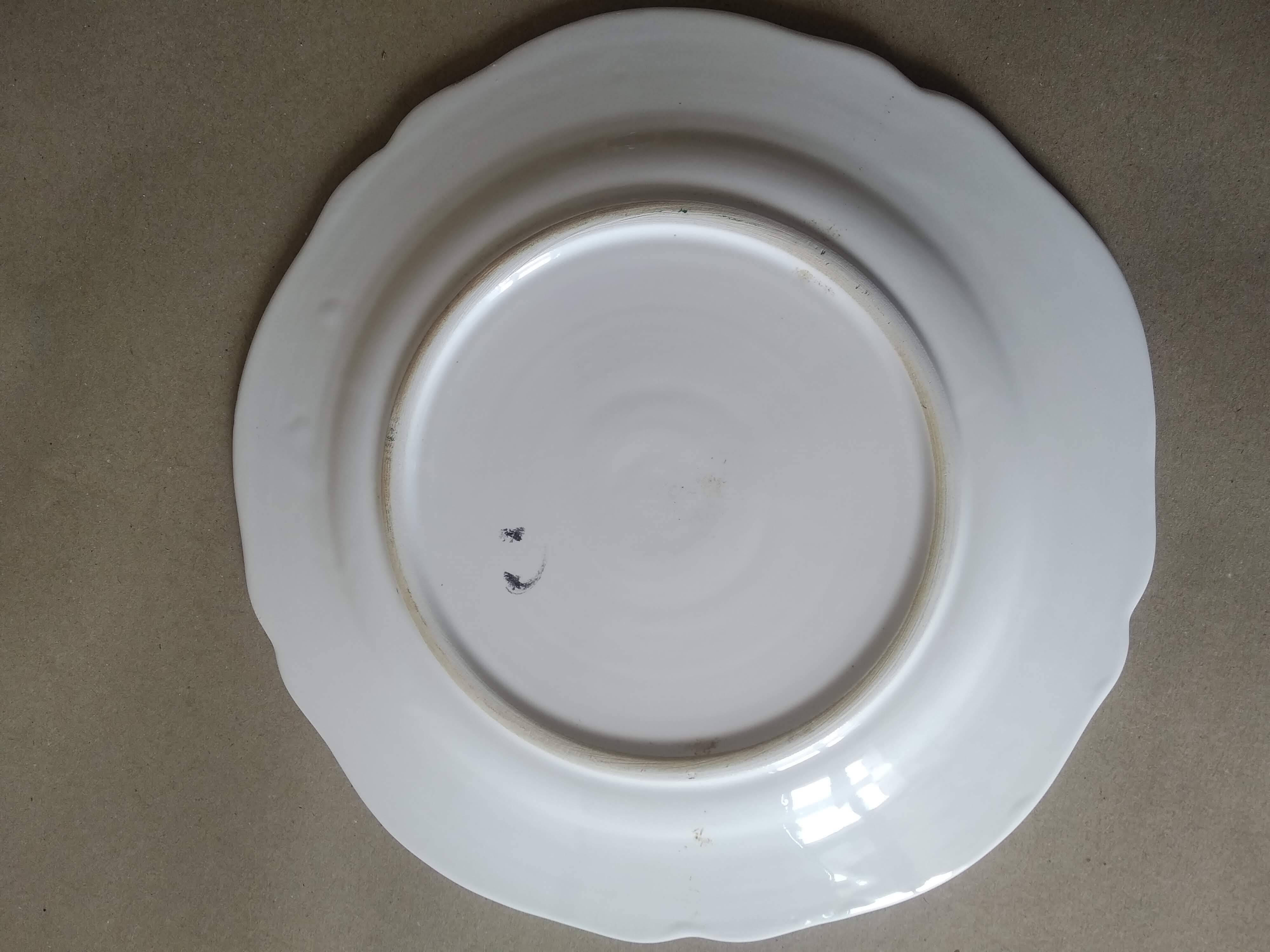 Vallauris thistle decor plate 60'