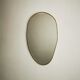 Brass mirror 60cm