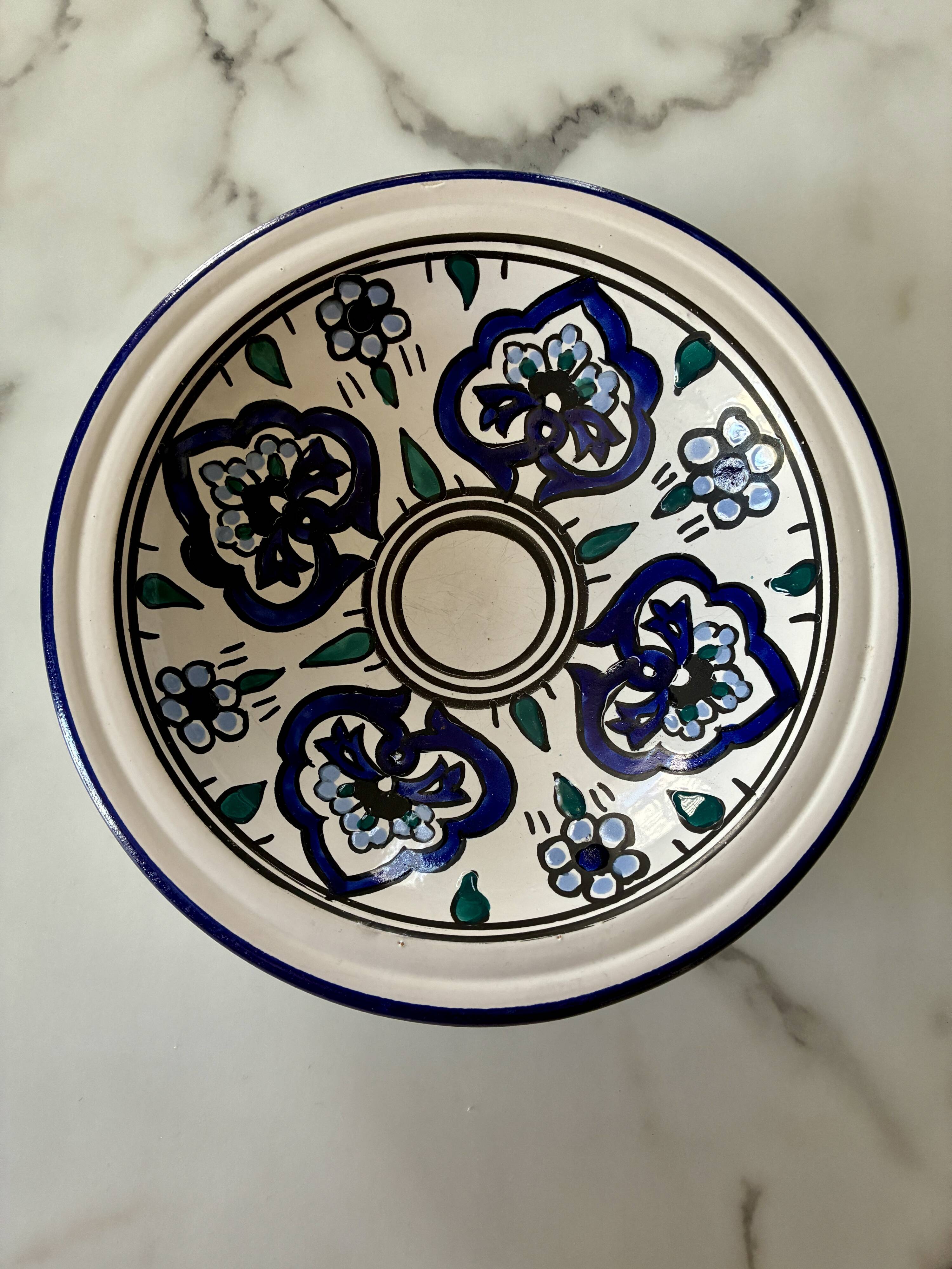 Terracotta plate Nabeul Tunisia