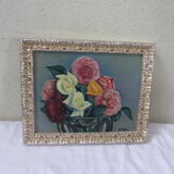 Table signed floral composition Hybac