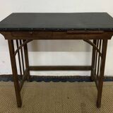 Small vintage wooden desk / console table