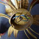 set Wall lamps Decor floral italy 36cm Paterno Franco