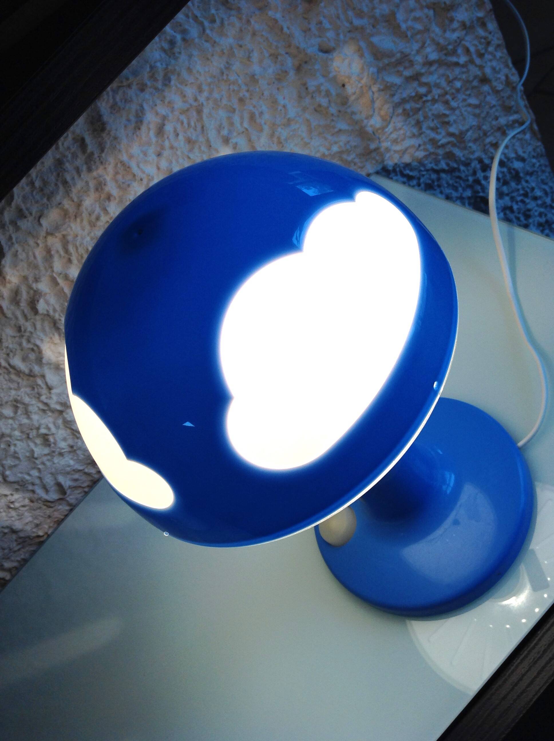Blue Skojig cloud lamp by Ikea / vintage 80s-90s