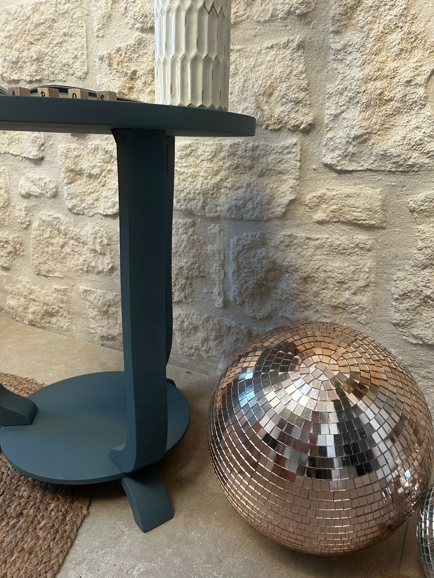 Vintage side table – Art Deco style