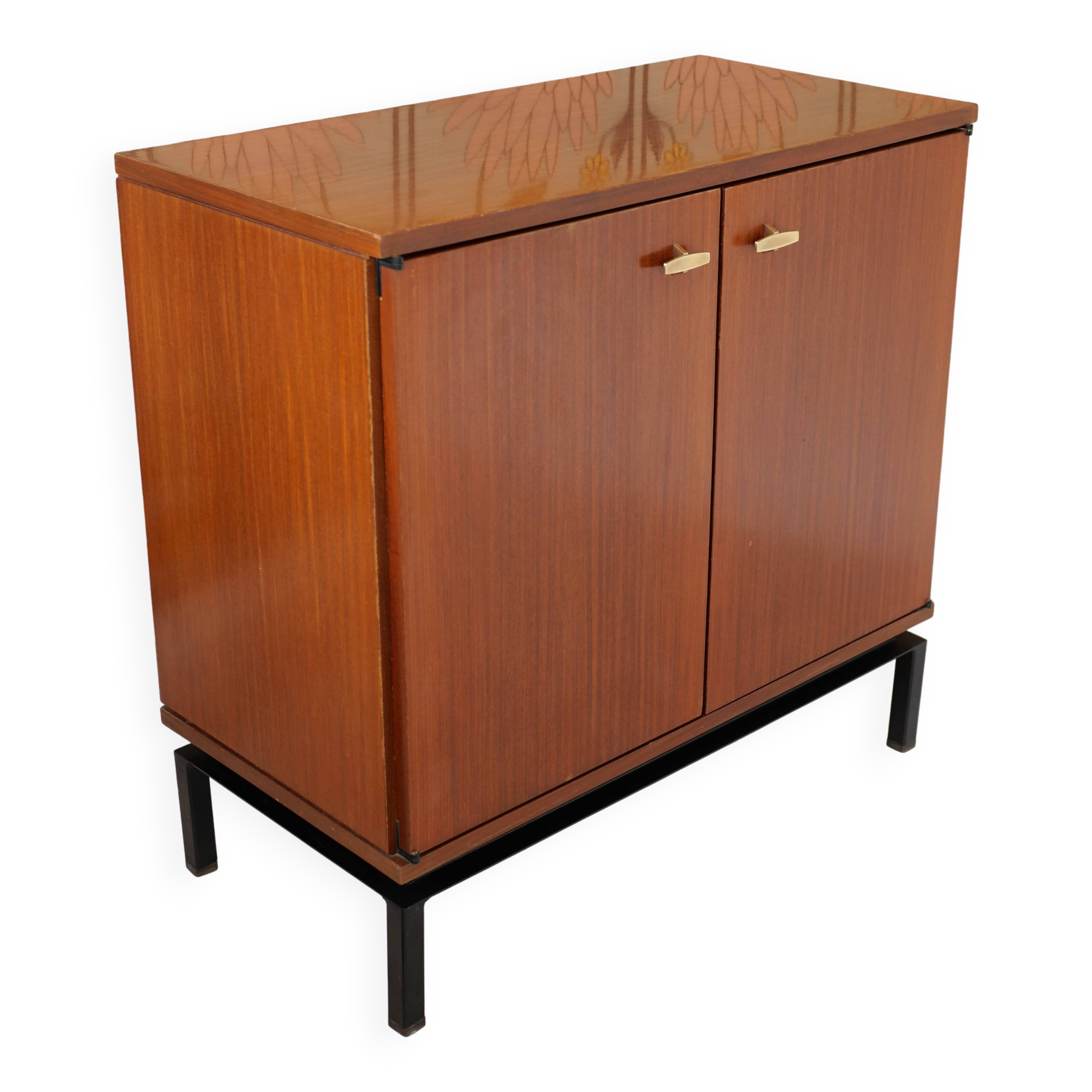 Modernist buffet by Marcel Gascoin from the 1950s - Alvéole collection