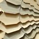 Eventail of handcrafted on the island of Sao Tomé. Material: bamboo