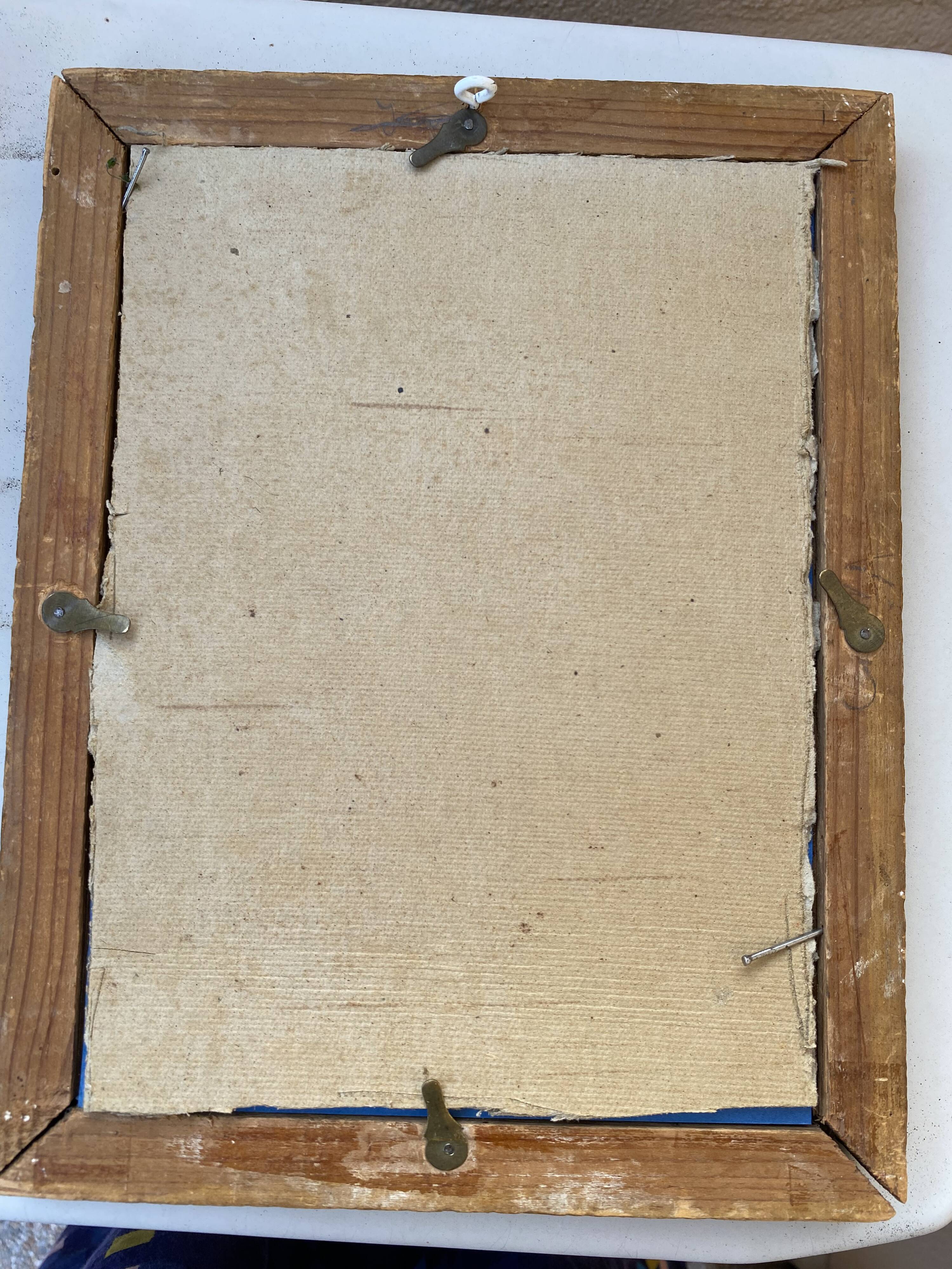 Ornithological frame “cage birds”.