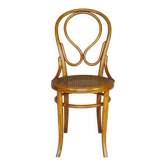 Chaise bistro Fischel N°20 cannage d'origine, vers 1890, No Thonet