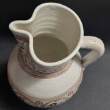 Vintage Talavera ceramic pitcher vase jug 20th century