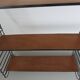 Flexible String shelf, wood and metal 50/60