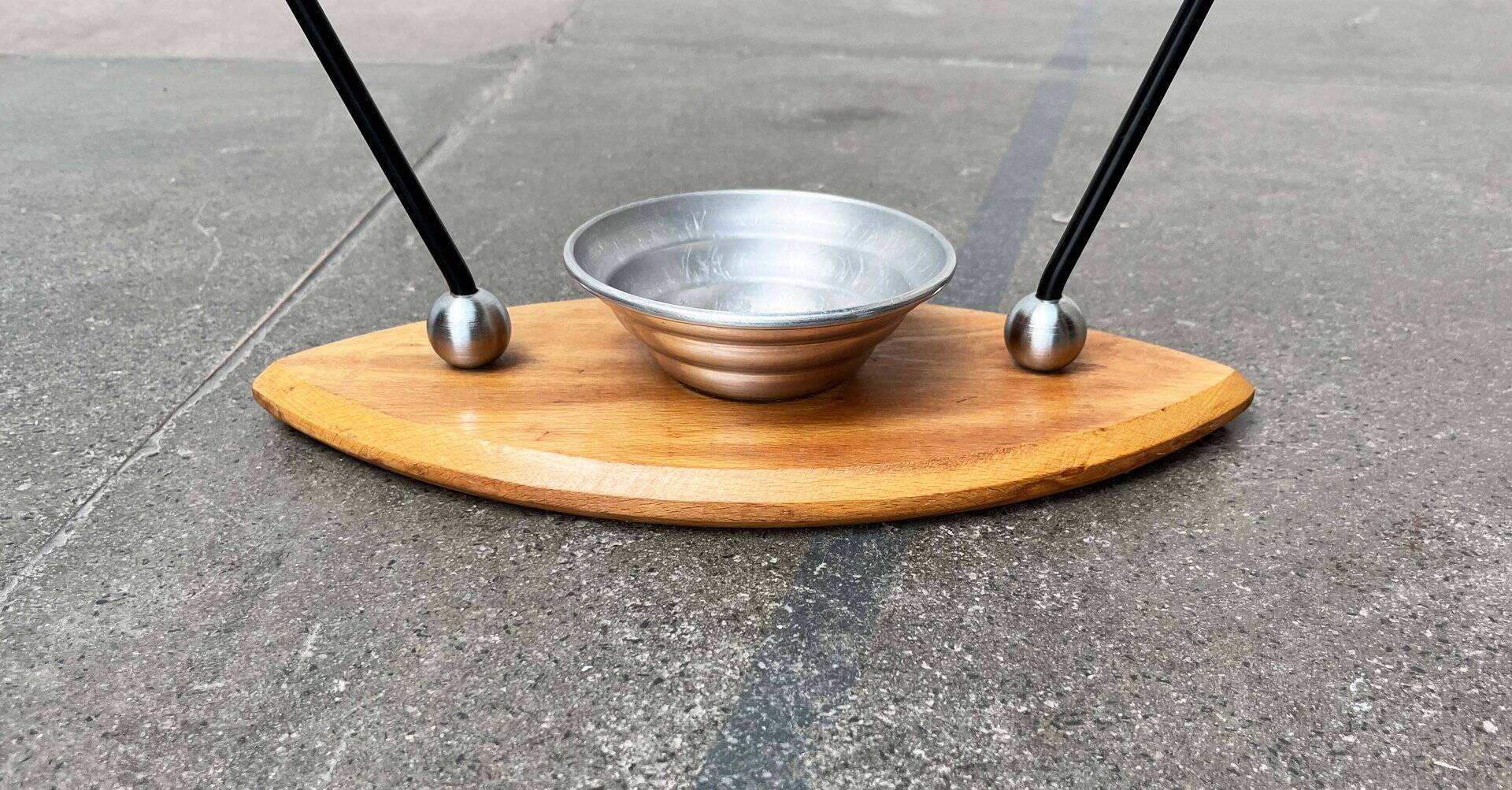 Postmodern umbrella stand, 1980s