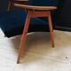 Pair of vintage Czech armchairs (Jiroutek), art deco style, 1960