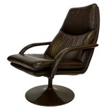Vintage Artifort lounge chair Geoffrey Harcourt Design Easy Chair