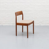 Danish dining chairs set by Johannes Nørgaard 1960s