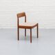 Danish dining chairs set by Johannes Nørgaard 1960s