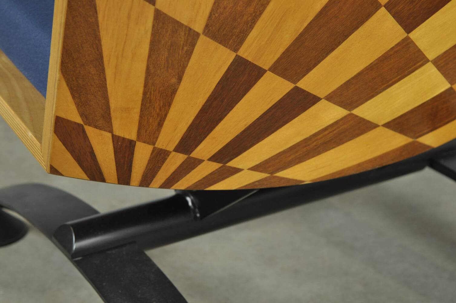 Post modern dutch vintage armchair by mazairac & boonzaaijer, 1980s