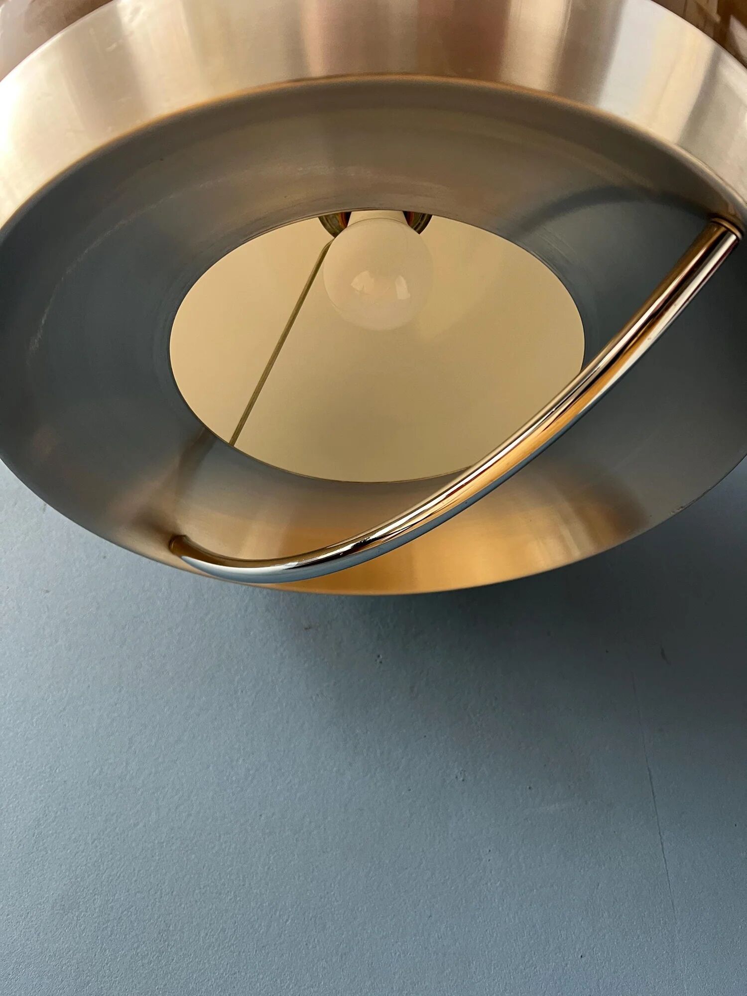 Vintage Dijkstra Space Age Mushroom Pendant Lamp