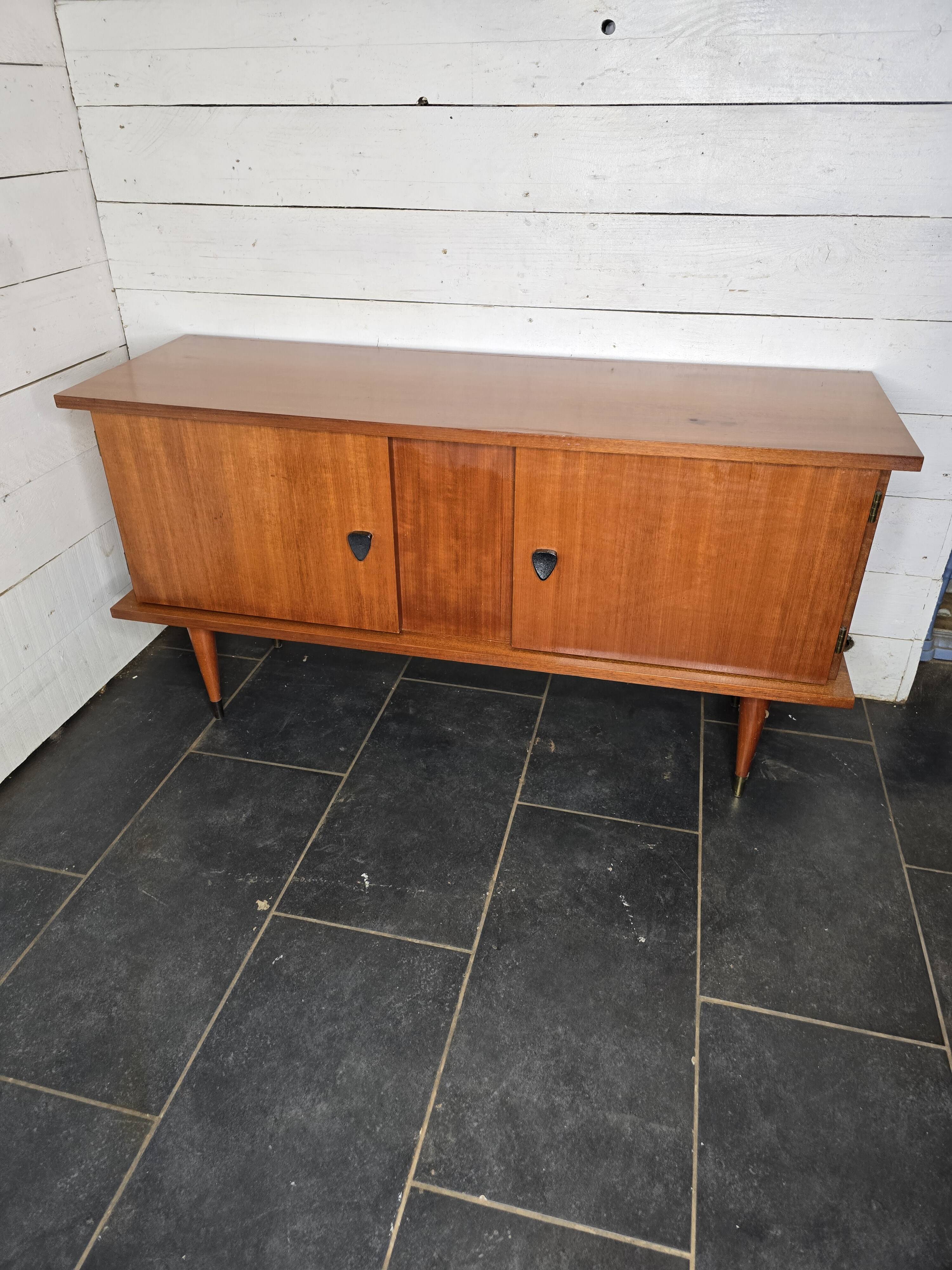 Vintage teak sideboard from the 60s