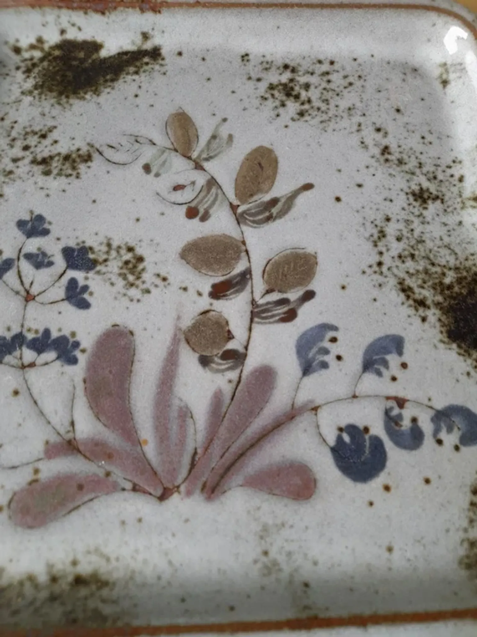 Set of stoneware dishes by Chantal and Thierry Robert