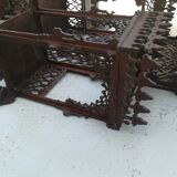 Oriental wooden shelf