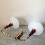 Vintage opaline sconce