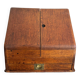 Small wooden mail storage unit