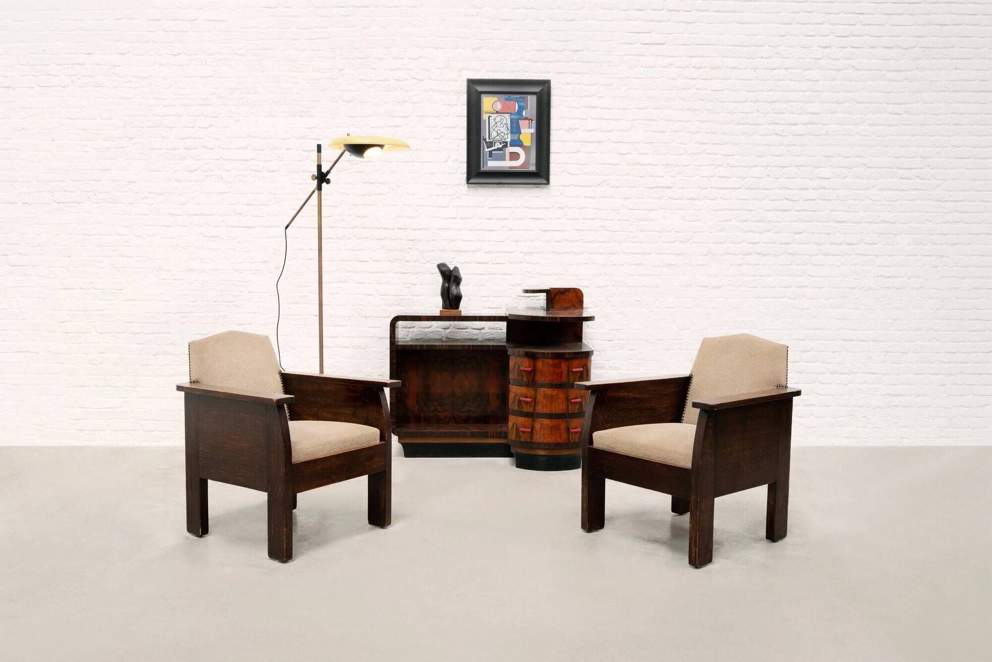 Oscar Torlasco Model 555 T Adjustable Floor Lamp for Lumi Milano, 1950s