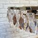 Stamped chandelier