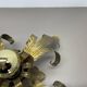 Florentine Gilded Brass Theatre Wall Light, Italy, 1960s