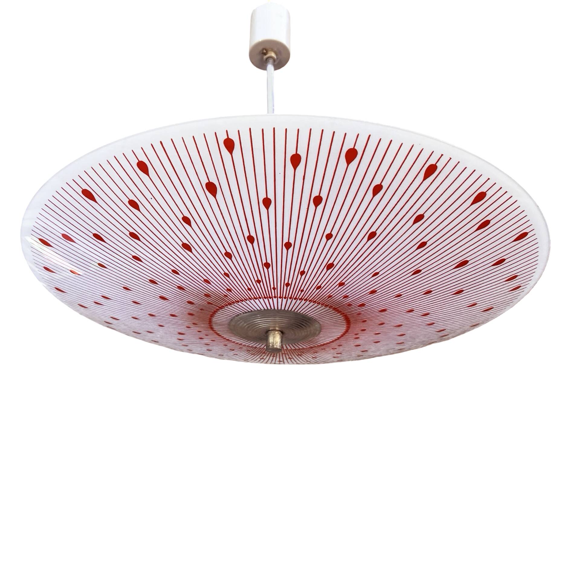 Napako umbrella ceiling lamp, Czechoslovakia, 1960s/1970s