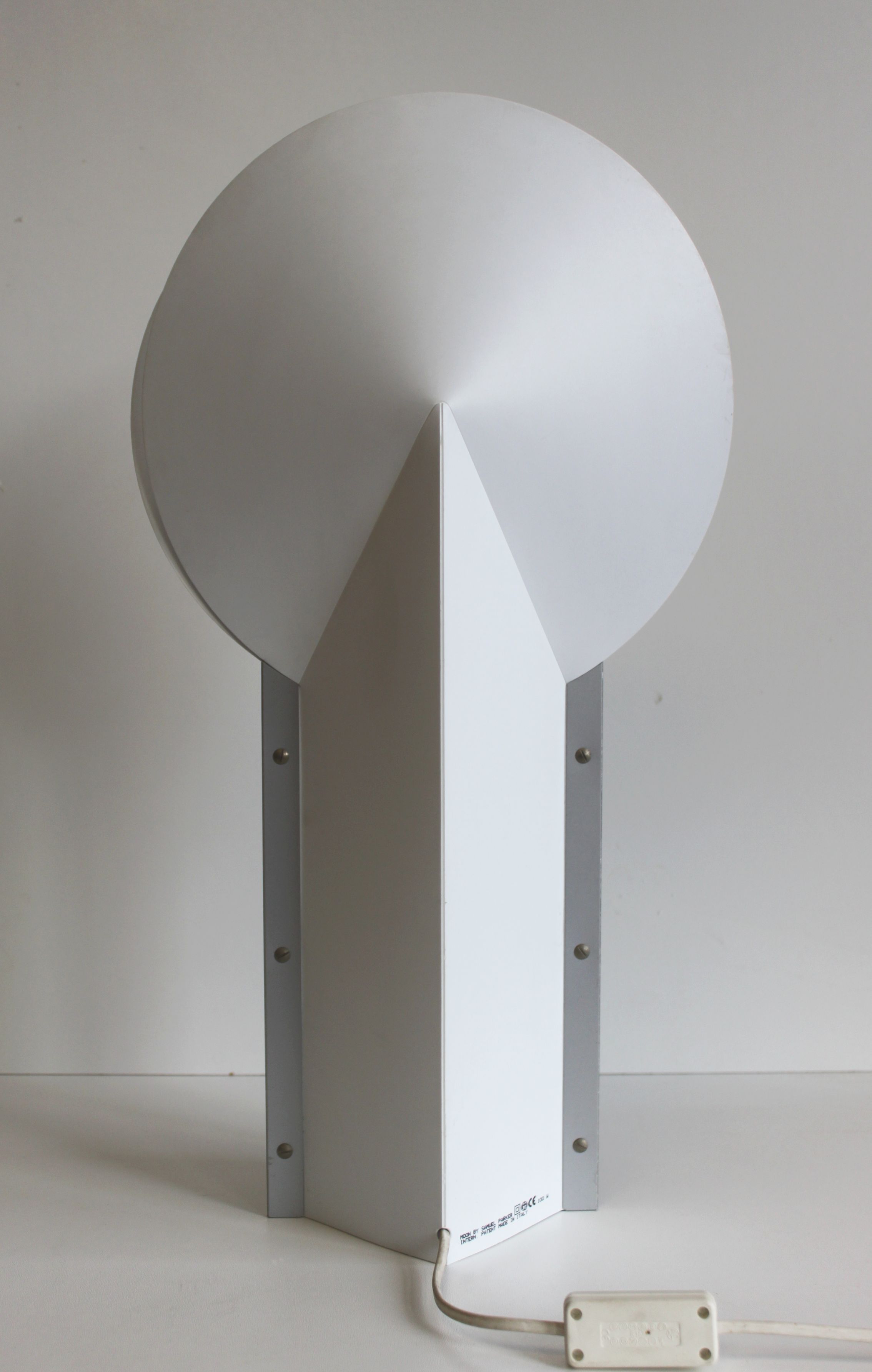 Moon lamp by Samuel Parker for Slamp, Italy, 80's.