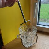 Ice bucket with tongs