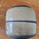 Vintage ceramic rakku pot vase signed