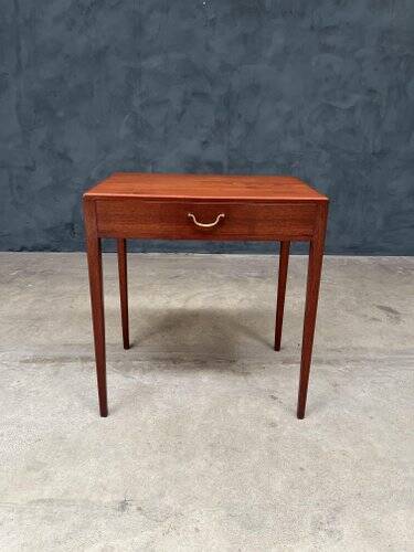 Teak Console with Drawer, Denmark, 1960s
