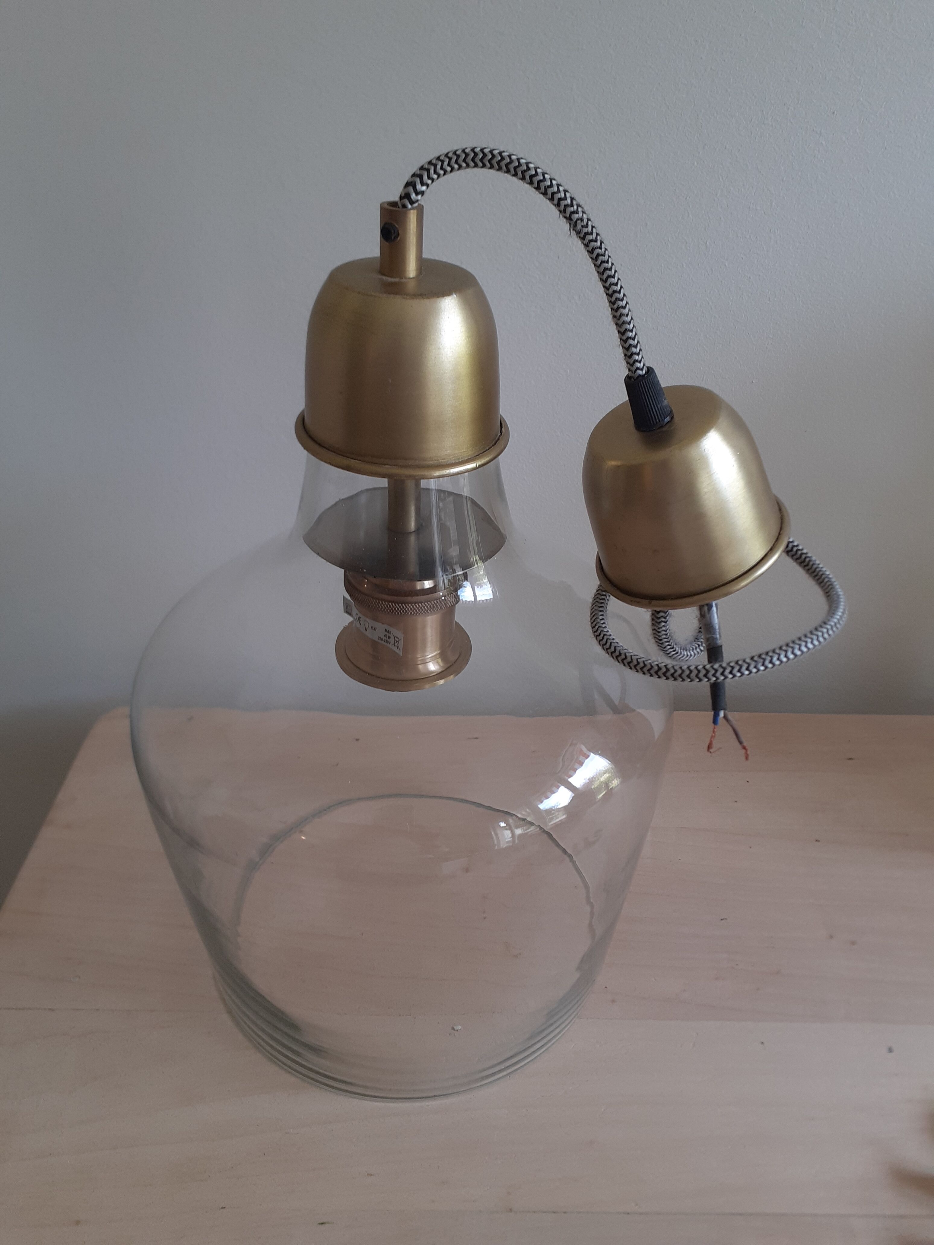Suspension glass bell brand Caravan