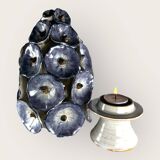 Gunnar Hansson Ceramic Tealight Holder Vintage Sweden 1970