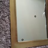 Golden brass mirror 31x53cm