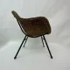 Mid-century design wicker chair, 1950s
