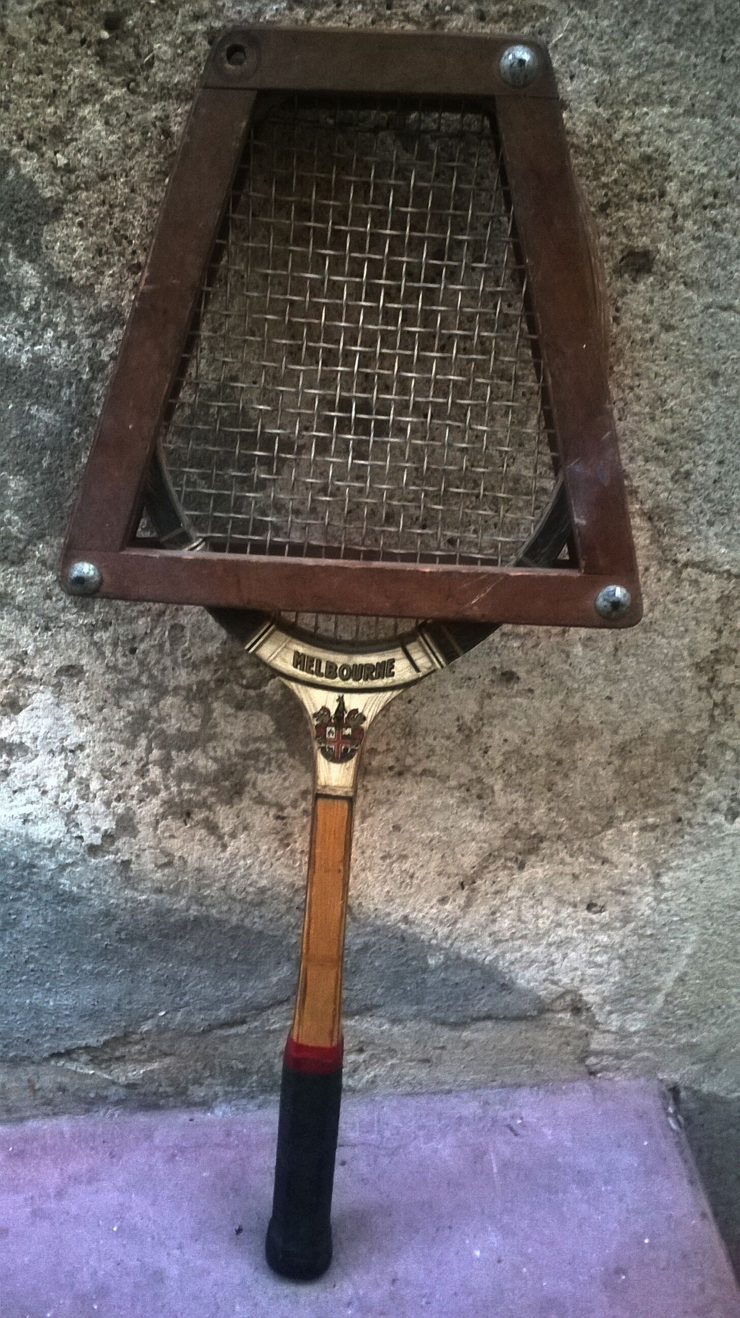 Raquette de tennis vintage
