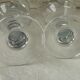 Verres a pied trompeur en verre epais bistrot