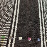 Vintage turkish kilim cushion cover , 30 x 60 cm