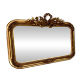 Gilded wood mirror