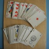 old Yellow Dwarf game cards BP Grimaud old card game Yellow Dwarf
