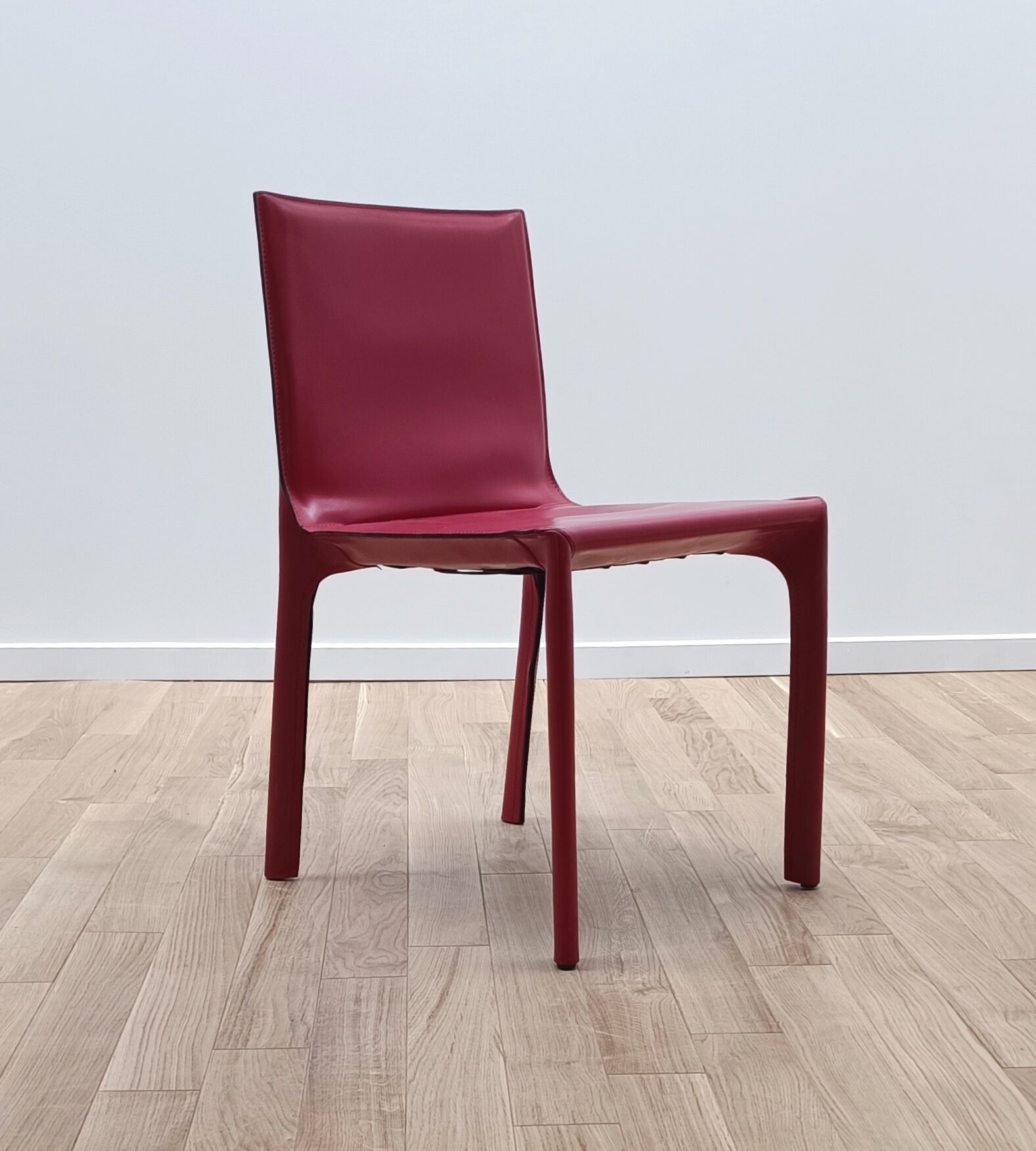 Chaise vintage en cuir