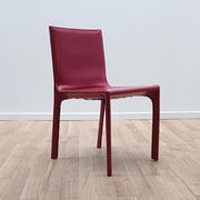 Chaise vintage en cuir