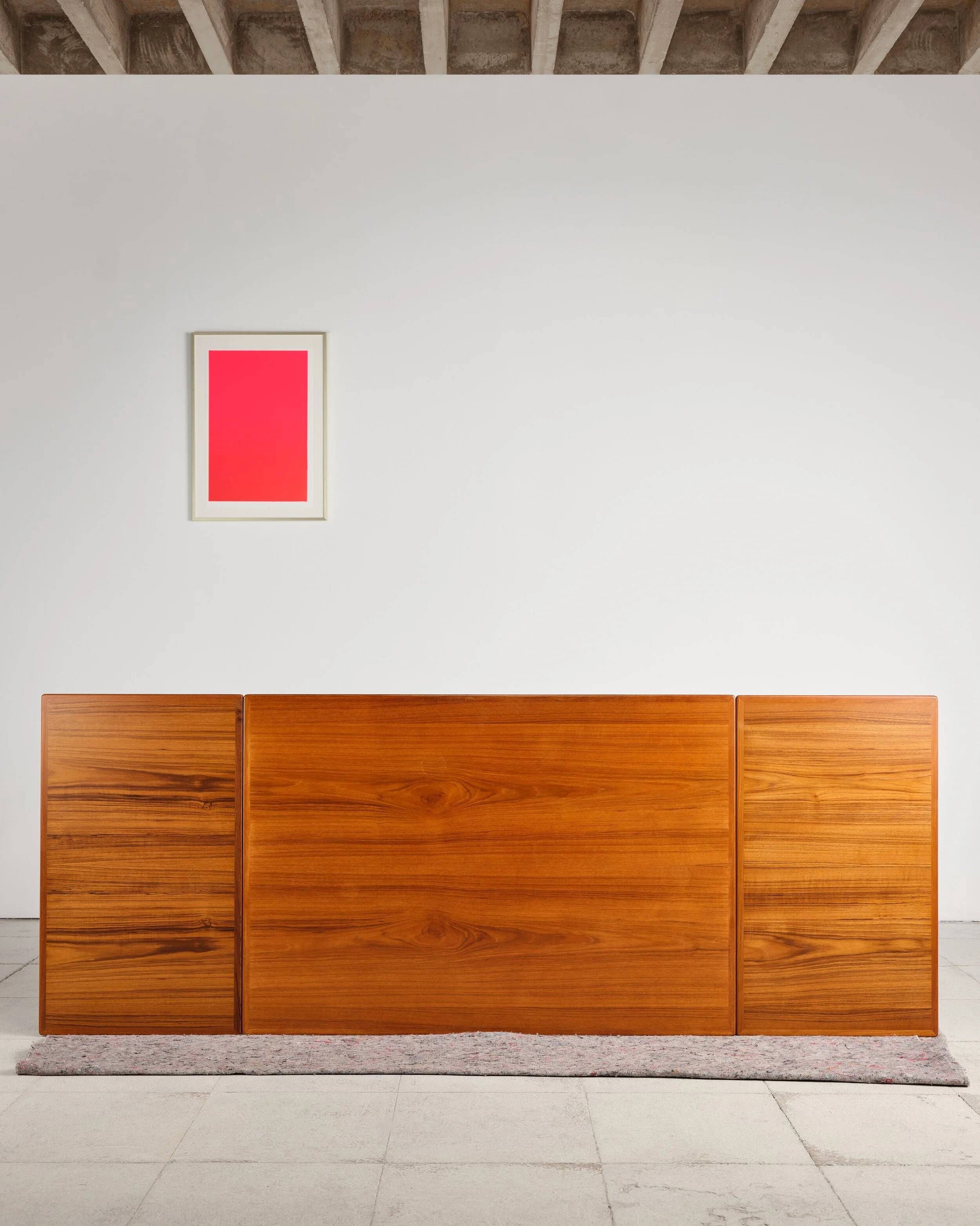 Extendable table model 12 in teak by Niels O. Møller, Denmark, 1960s