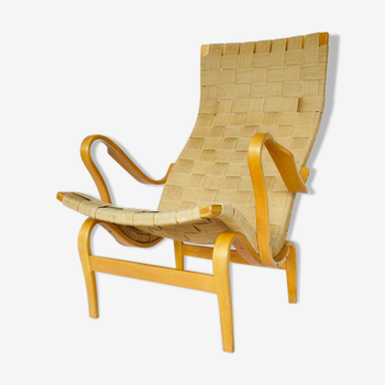 Fauteuil Pernilla par Bruno Mathsson pour Firma Karl Mathsson, 1976